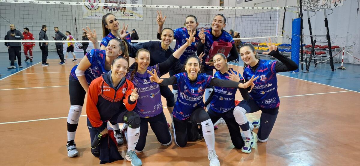 Pallavolo - La Poseidon Crotone torna in pista scalzando Olimpia San Salvatore Telesino - 