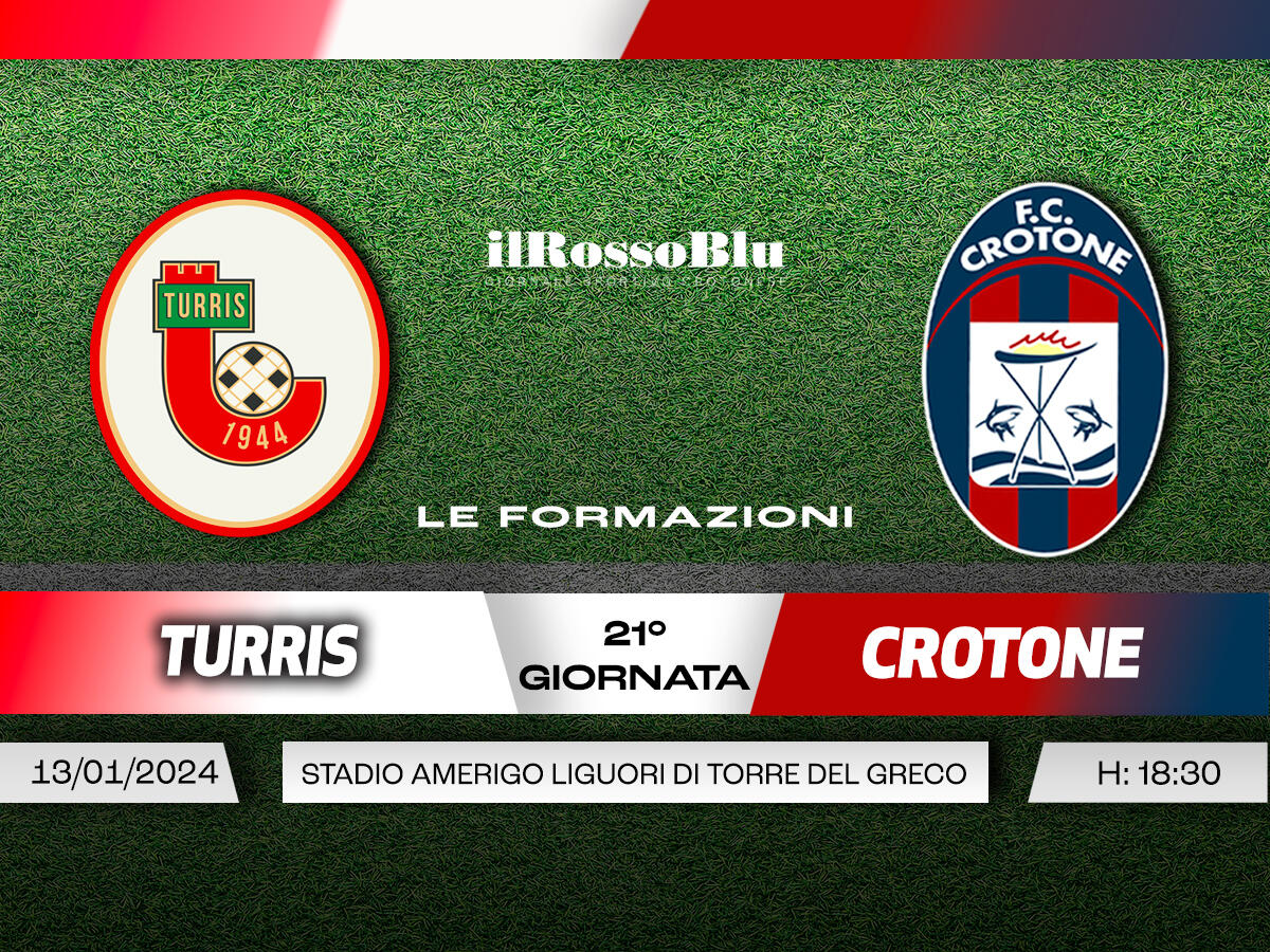 #TurrisCrotone | Le Formazioni: Zauli ritrova la TuGo: Tumminello torna titolare con Gomez - 