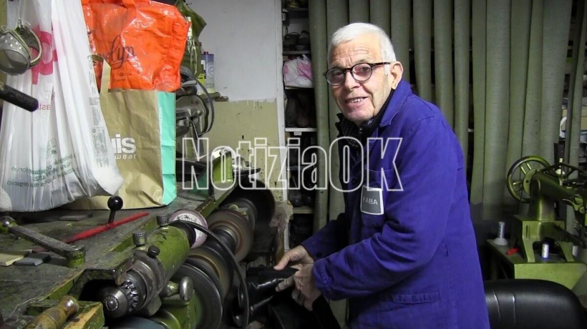 (VIDEO) Il calzolaio… un antico artigiano, oggi dal futuro incerto - Vincenzo De Carlo