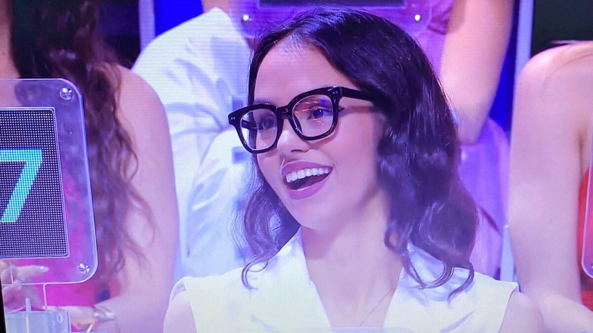 La bella Hiba 'Miss Mondo Calabria 2021' a Ciao Darwin - 