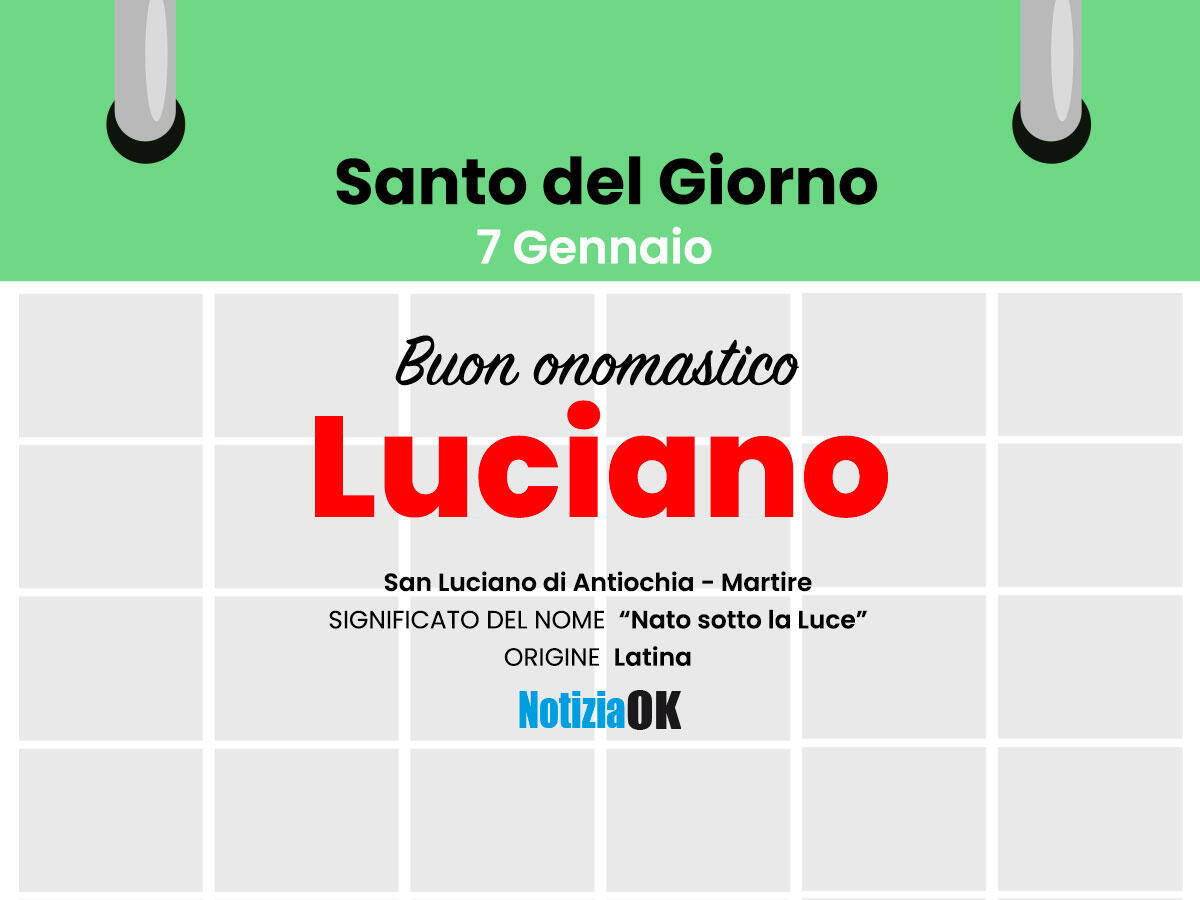 Oggi la Chiesa celebra la memoria di San Luciano - 