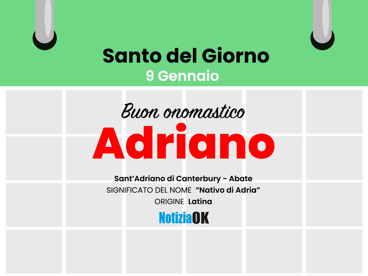Oggi la Chiesa celebra la memoria di Sant'Adriano - 