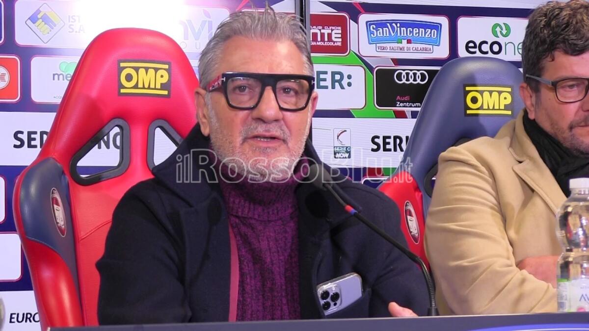 Crotone Calcio | Il presidente Vrenna: "Dobbiamo dare una svolta, perchè abbiamo una squadra competitiva" - 