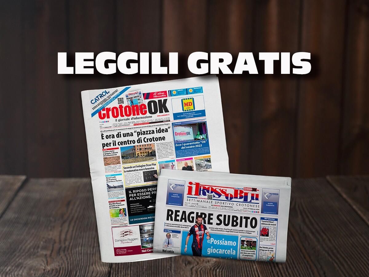 CLICCA QUI E LEGGI SUBITO CROTONEOK - 