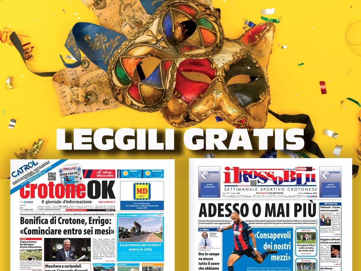 CLICCA QUI E LEGGI SUBITO CROTONEOK - 