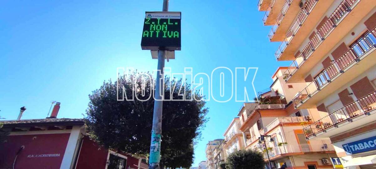 Crotone, al via la ZTL sul lugomare: il calendario - 