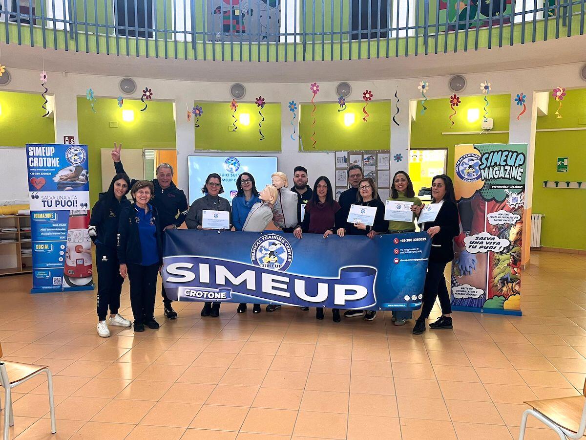 Alla scuola Giovanni XXIII di Melissa grande successo per il corso promosso dal Simeup Crotone - 