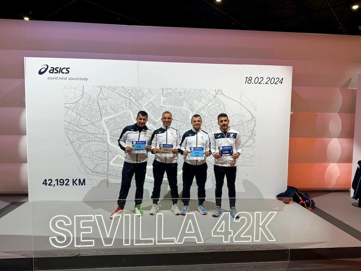 Maratona di Siviglia, quattro atleti crotonesi respirano l’aria del record italiano - 