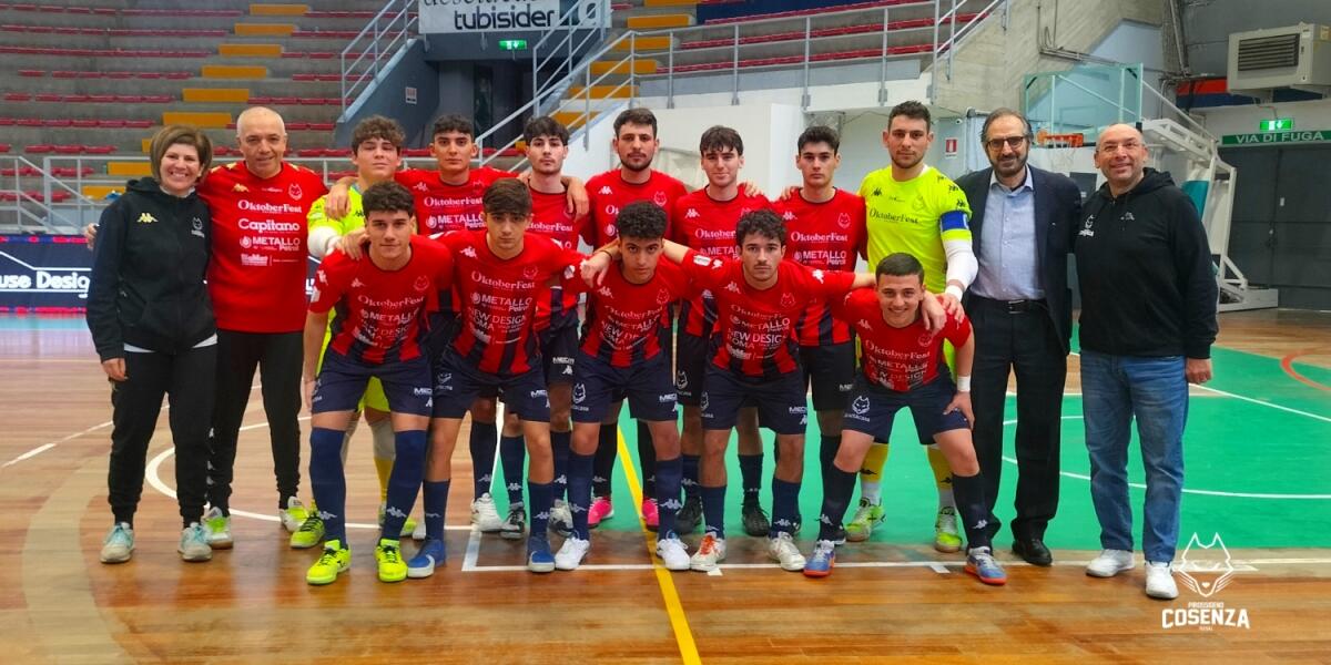 Calcio a 5 - La Pirossigeno Cosenza U19 torna alla vittoria - 