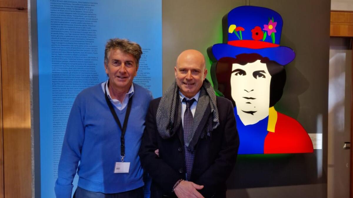 Corigliano: "L'auspicio è portare la mostra di Rino Gaetano a Crotone" - Alessandro Nicosia, Nicola Corigliano