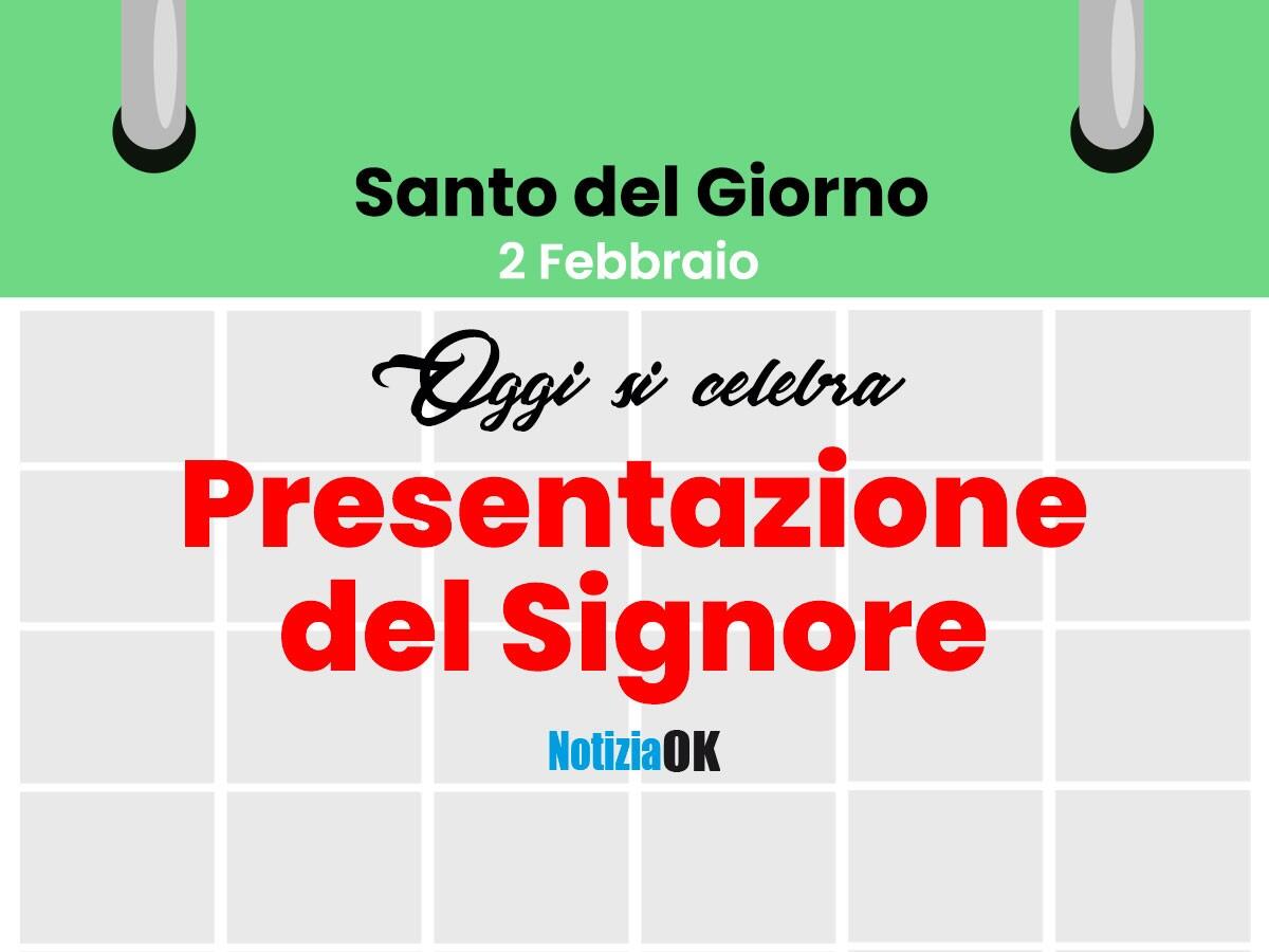 Oggi si celebra la presentazione di Gesù al Tempio - 