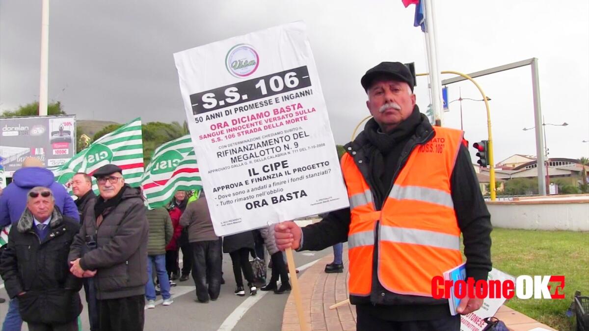 (VIDEO) 106 incompleta, Nando Amoruso: "Per la tratta crotonese non è stata messa una lira" - 