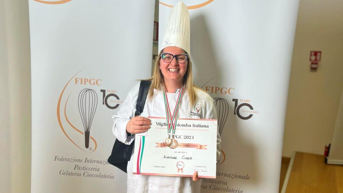 Un dolce podio per la pasticciera crotonese Cinzia Auditore - 