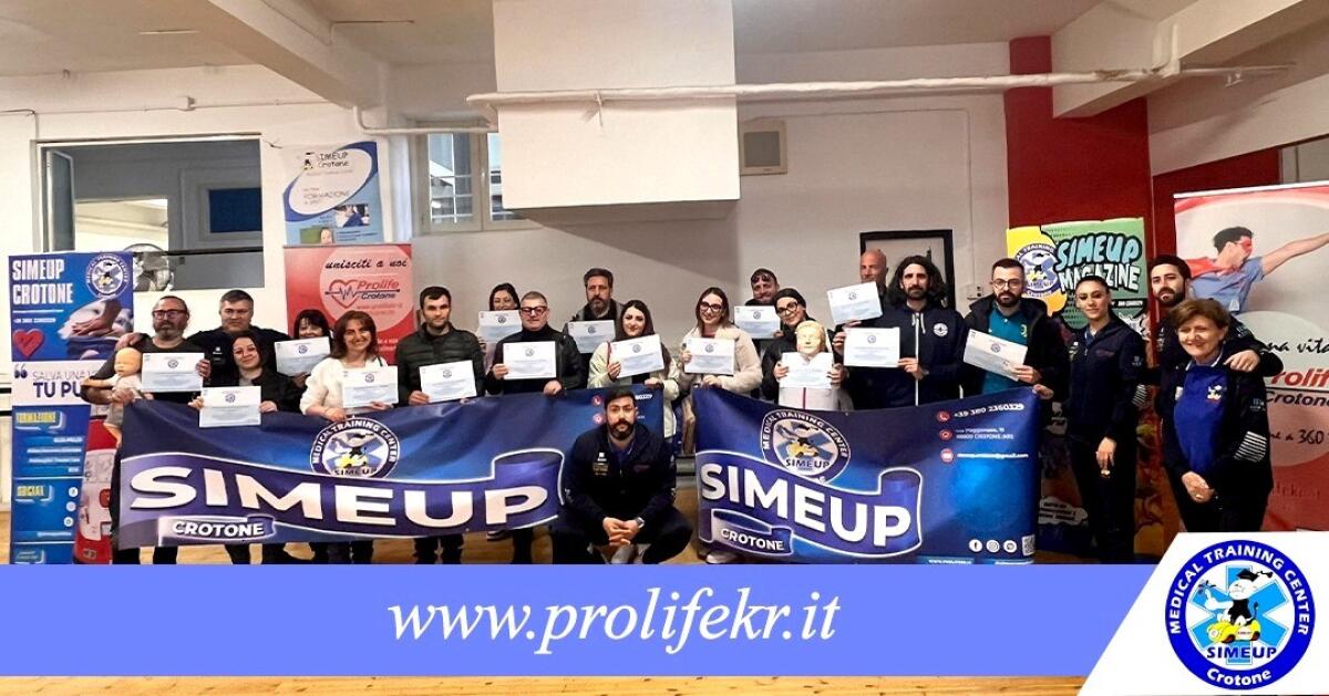 Crotone - Nuovo evento formativo con la Simeup alla Palestra Olimpia - 