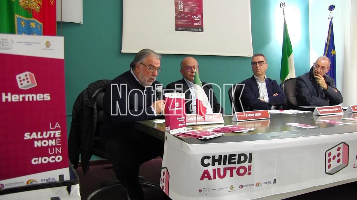 Gioco d'azzardo patologico, i numeri sono alti in provincia di Crotone - Giuseppe Palucci, Paolo Sesti, Gregorio Mungari Cotruzzolà, Pasquale Mesiti