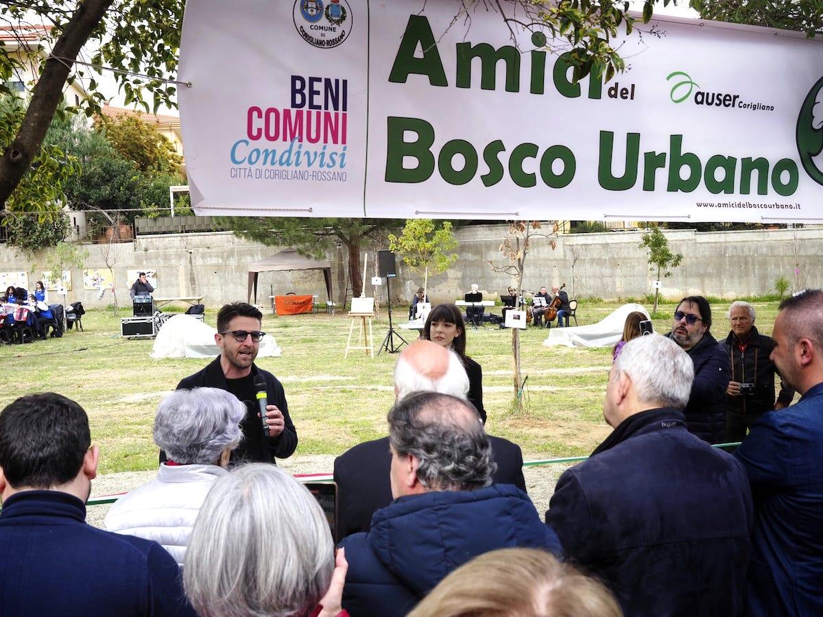 Corigliano-Rossano, inaugurato il progetto all'ombra del bosco urbano - 