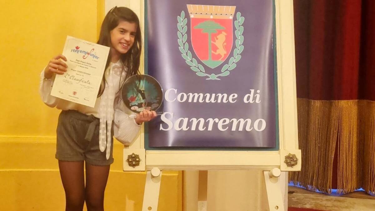 Grace Costantino, da Cotronei alla conquista di Sanremo Junior - 