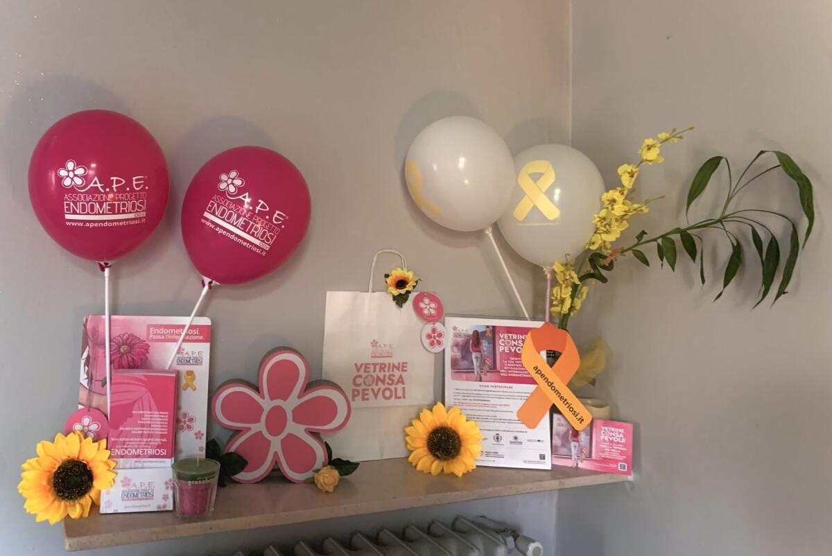 Vetrine in rosa: oltre 1.200 esercizi commerciali pongono l'attenzione sull'Endometriosi - 