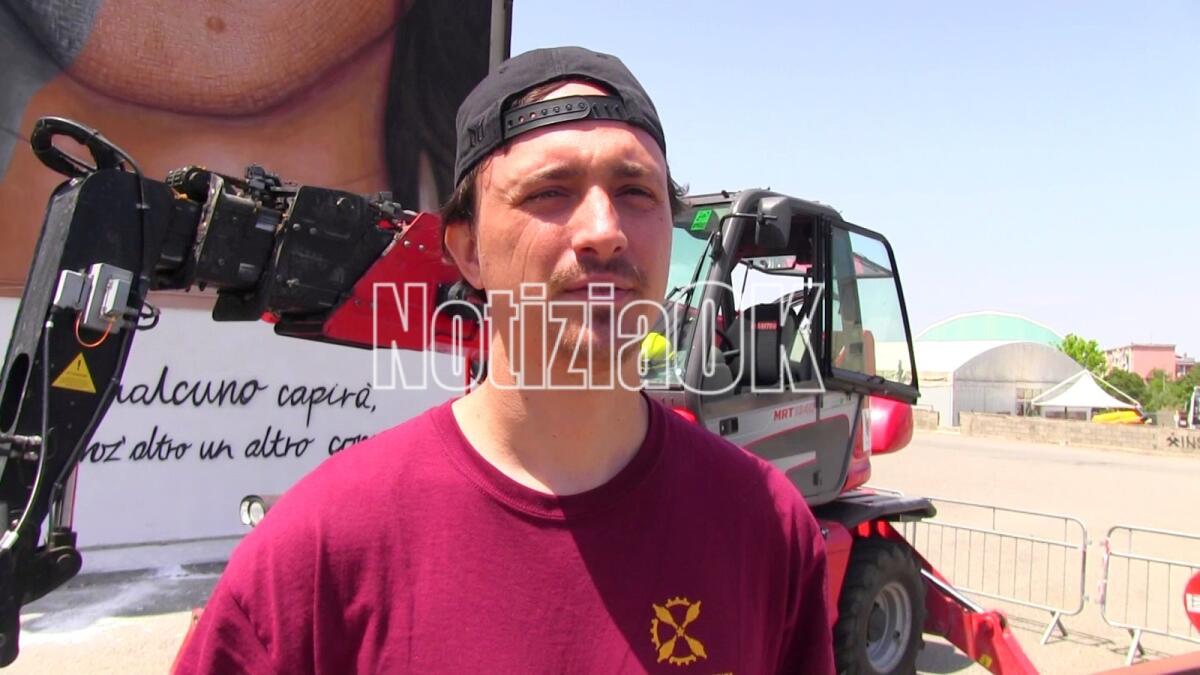 Jorit e la foto con Putin, Voce commenta il ritorno dello street artist a Crotone - 