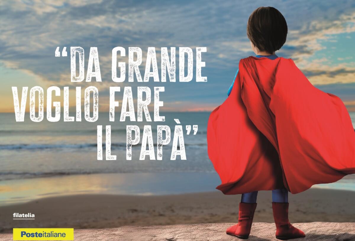 Poste, due cartoline per la festa del papà - 