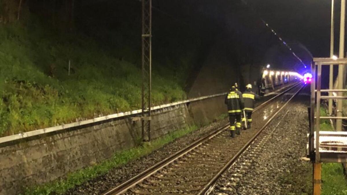 Linea Paola-Cosenza - Esercitazione di Protezione Civile nella Galleria Santomarco - 