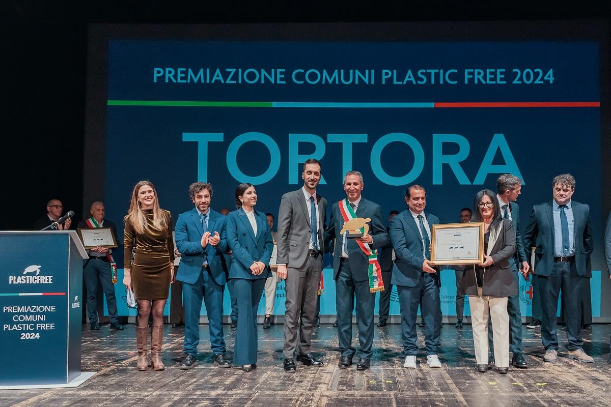 Anche Tortora premiato come Comune Plastic Free -