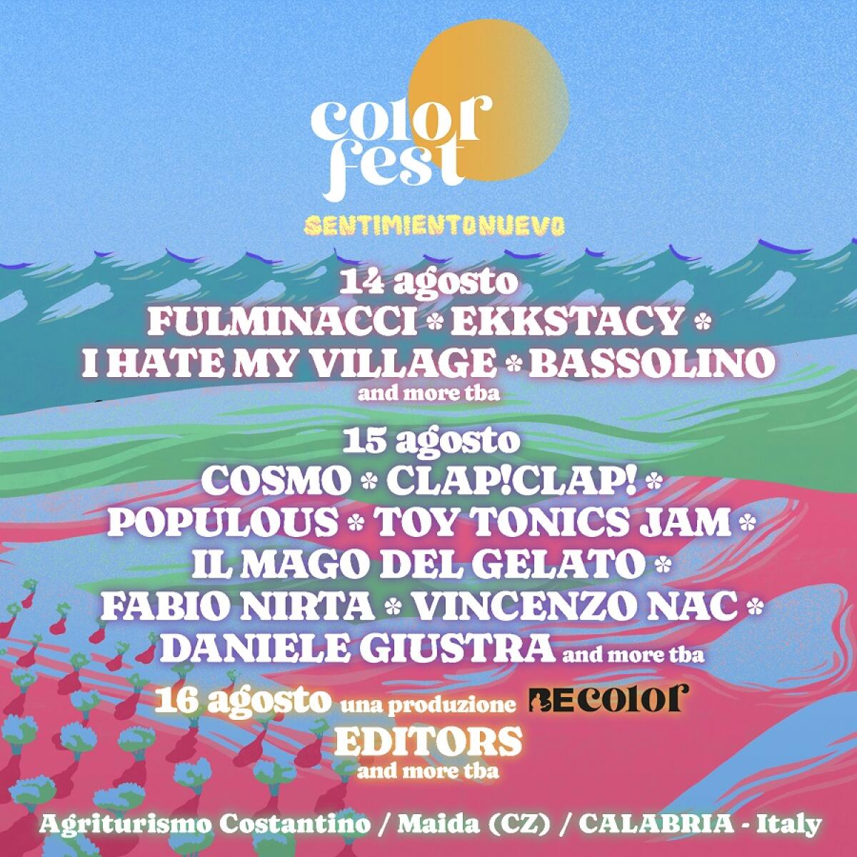 Il Color Fest passa anche dal Parco Nazionale della Sila - 