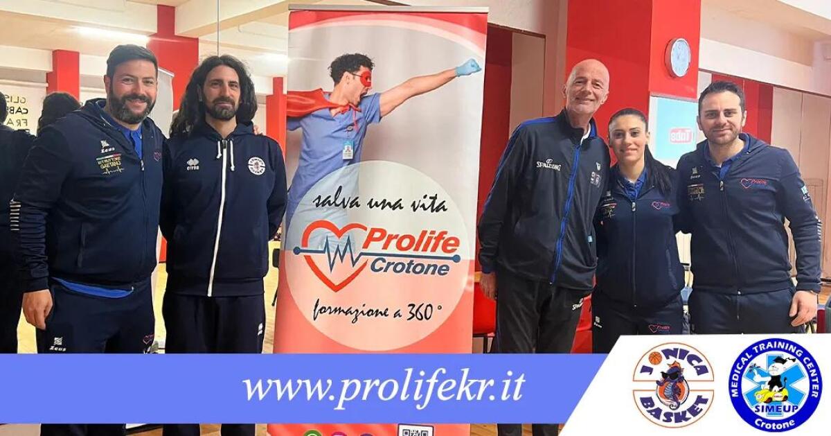 Jonica Basket Crotone forma i suoi Tecnici all’uso del Defibrillatore - 