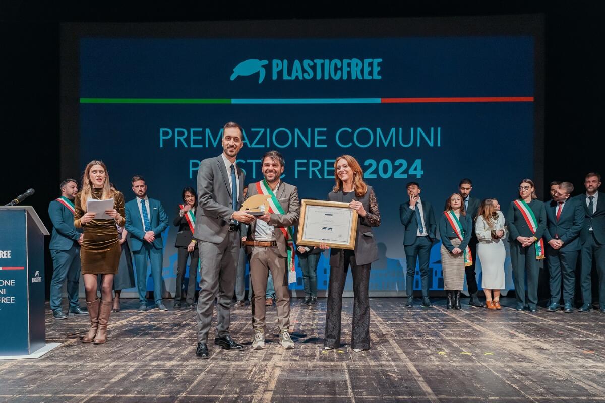 Diamante premiato per il terzo anno come Comune Plastic Free - 