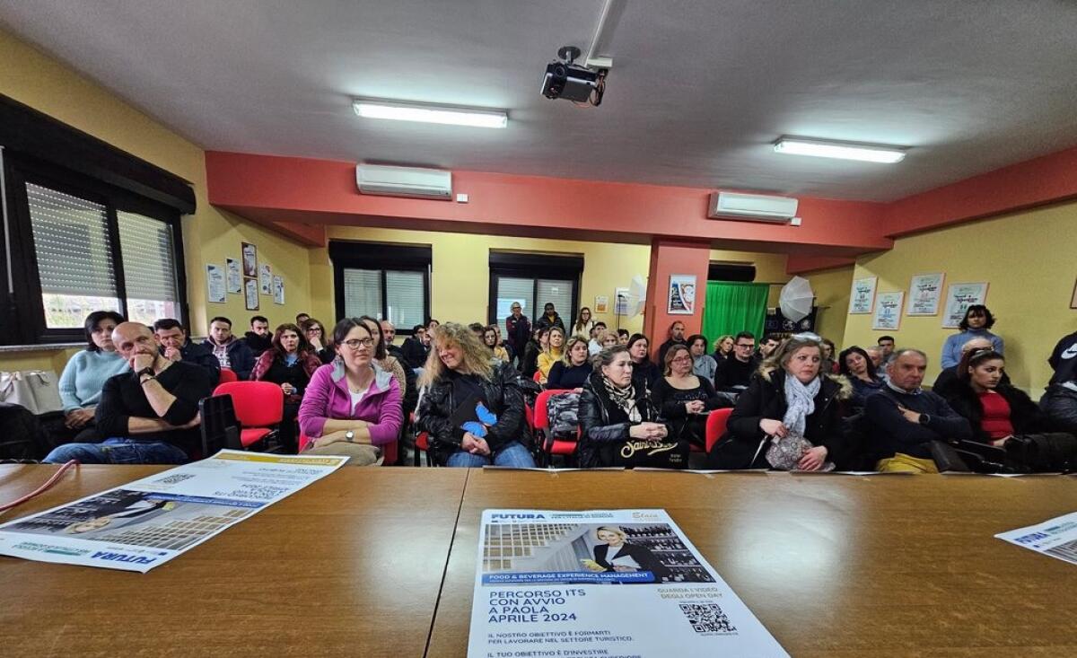 Paola, in tanti alla presentazione del nuovo percorso ITS Academy di "F&amp;B Experience Management" - 