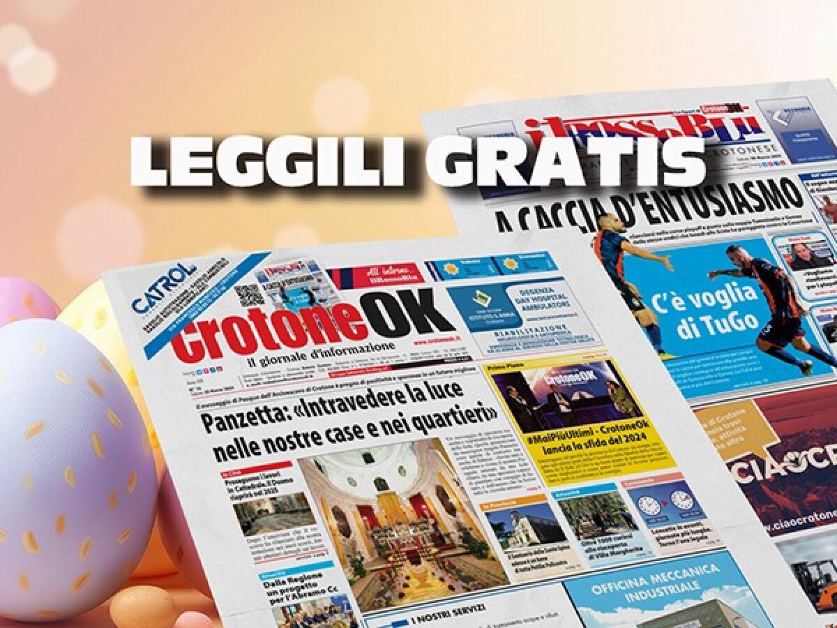 CLICCA QUI E LEGGI SUBITO CROTONEOK - 