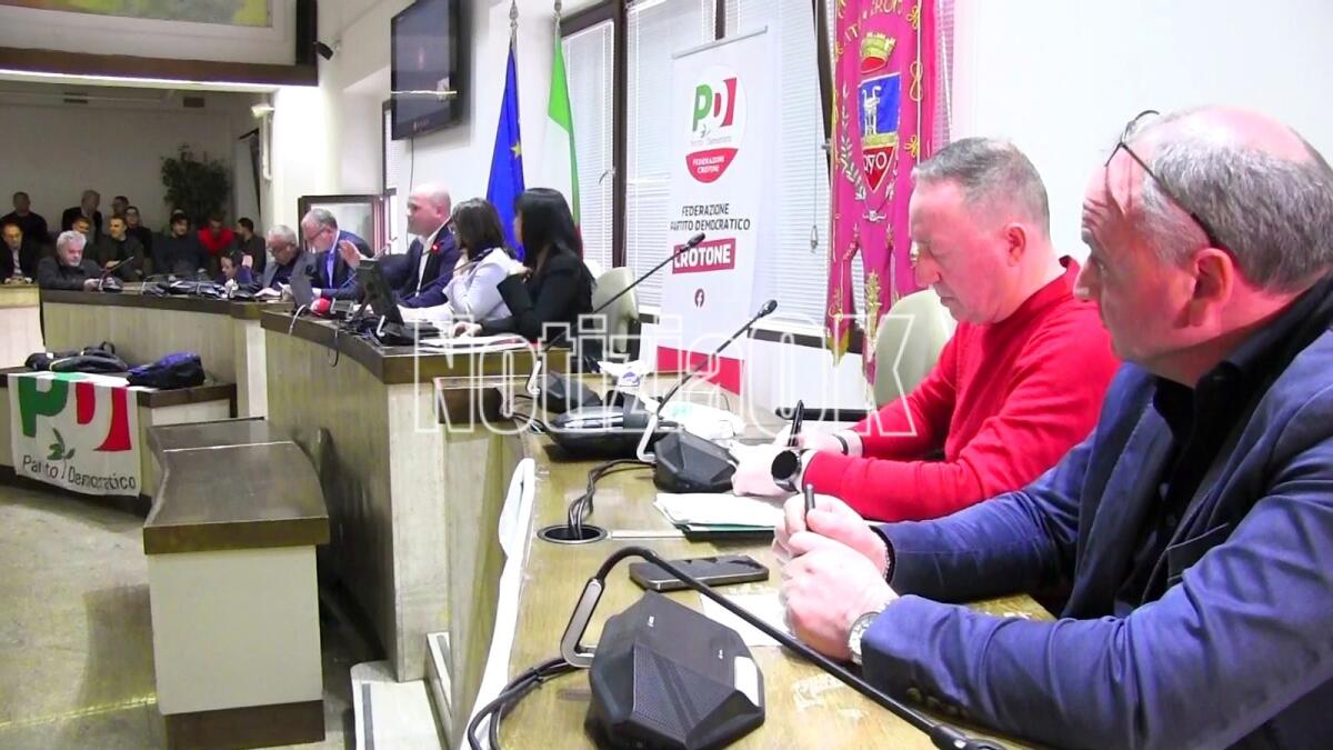 Bonifica, il PD di Crotone lancia una raccolta firme: "Si rispetti il vincolo del 2019" - 