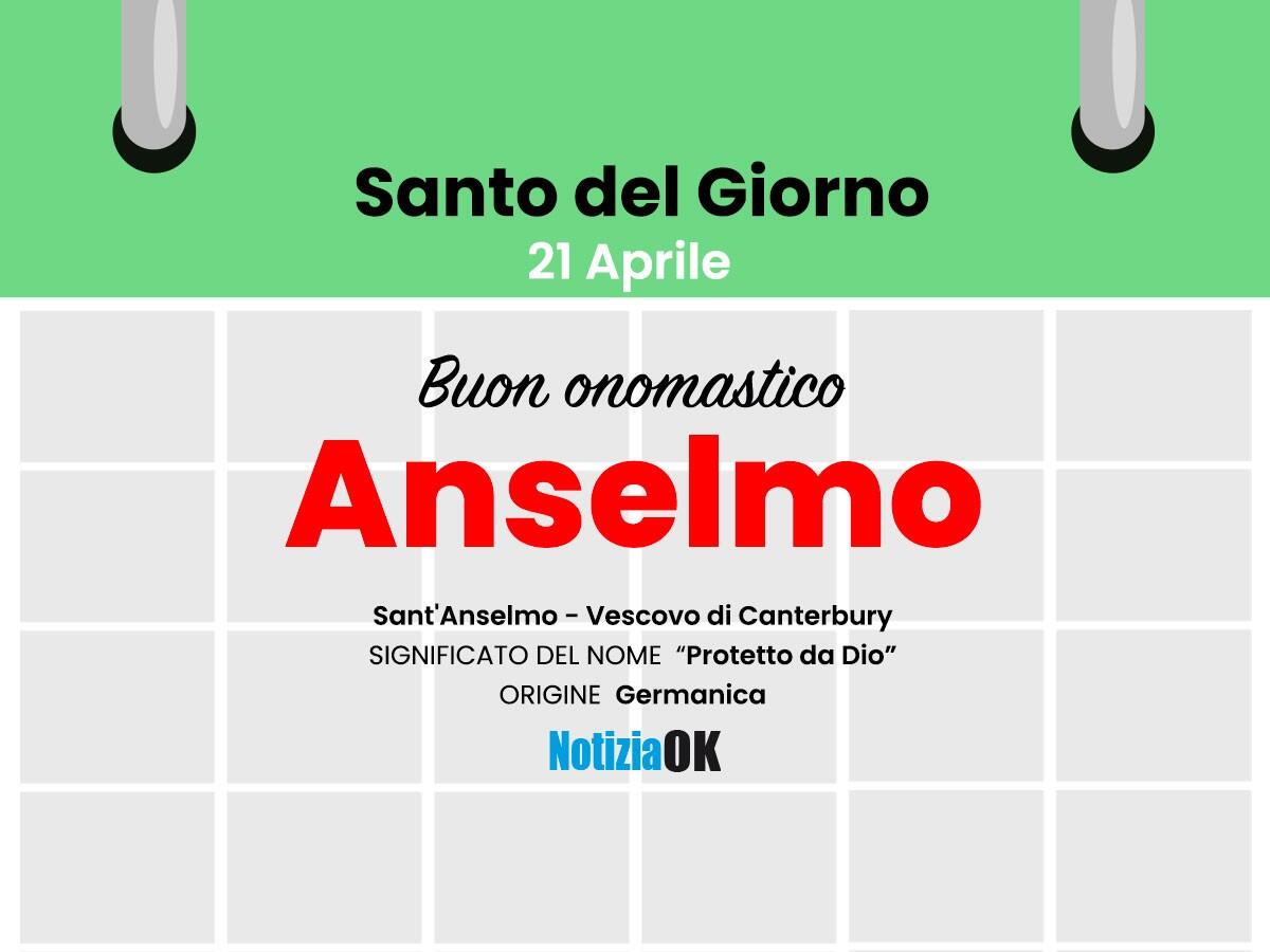 Oggi la Chiesa celebra la memoria si Sant'Anselmo - 
