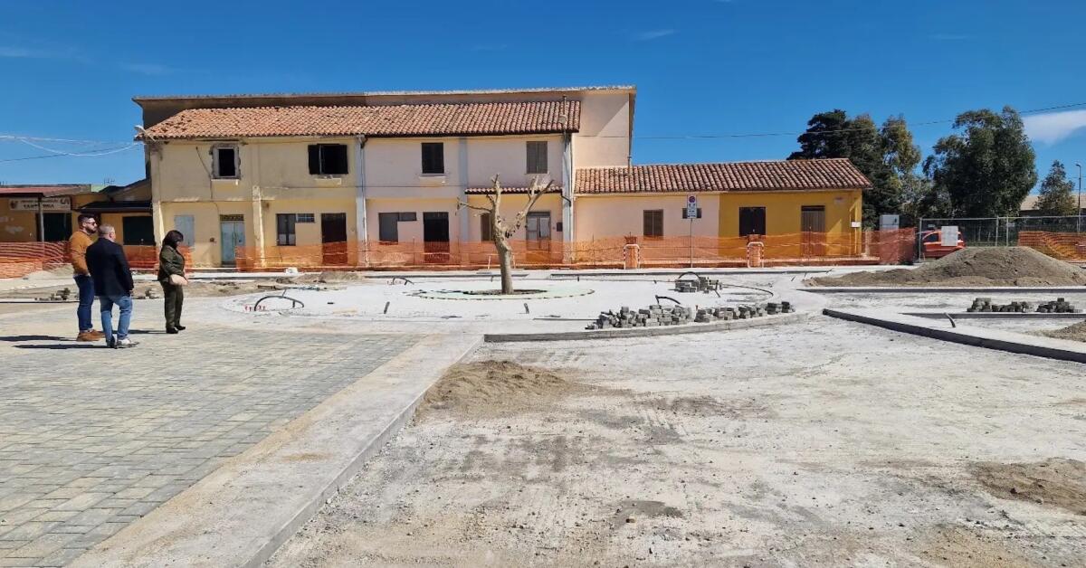 Prende forma la nuova piazzetta di Sant'Anna che a breve sarà consegnata ai cittadini - 