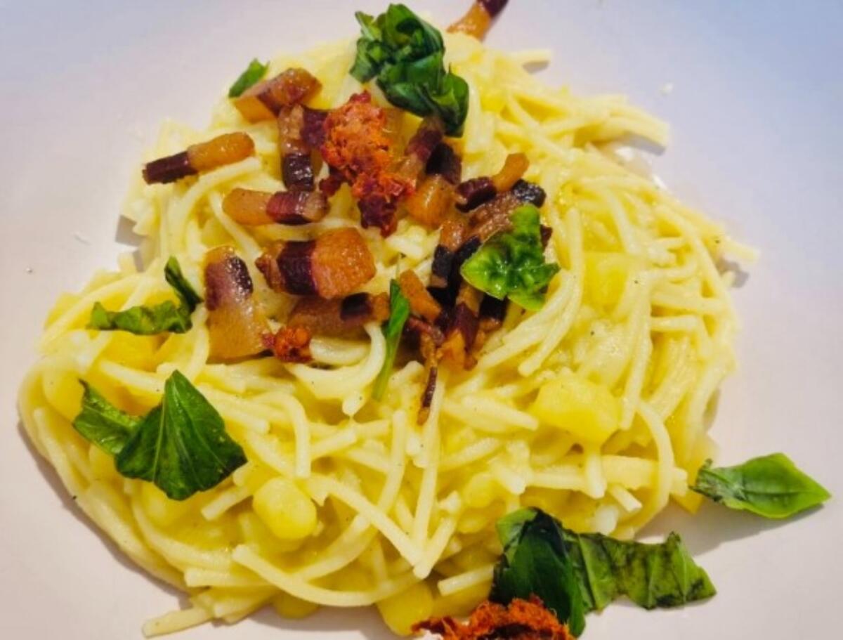 Le vie del gusto - Una fantastica pasta e patate in quel di Camigliatello - 