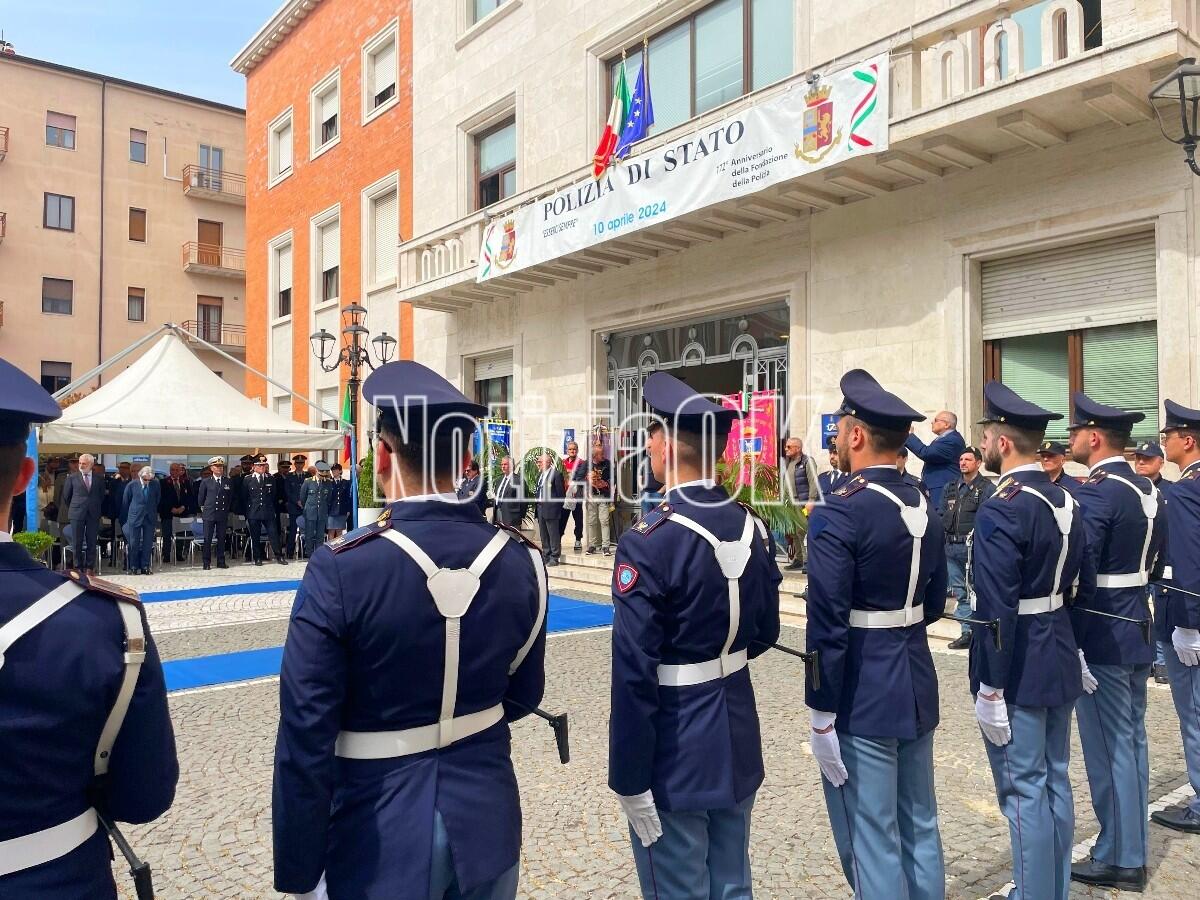 Festa della Polizia a Crotone, il Questore: "In aumento le donne che denunciano" - 