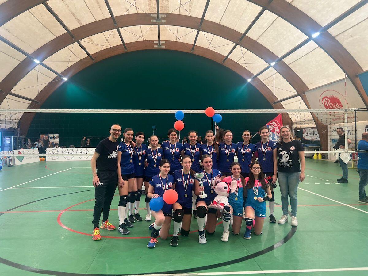 Pallavolo - Under 14, vittoria della finale territoriale - 