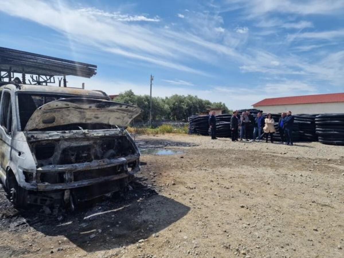 Isola - Incendio distrugge i mezzi di Soigea, la solidarietà della sindaca Vittimberga - 
