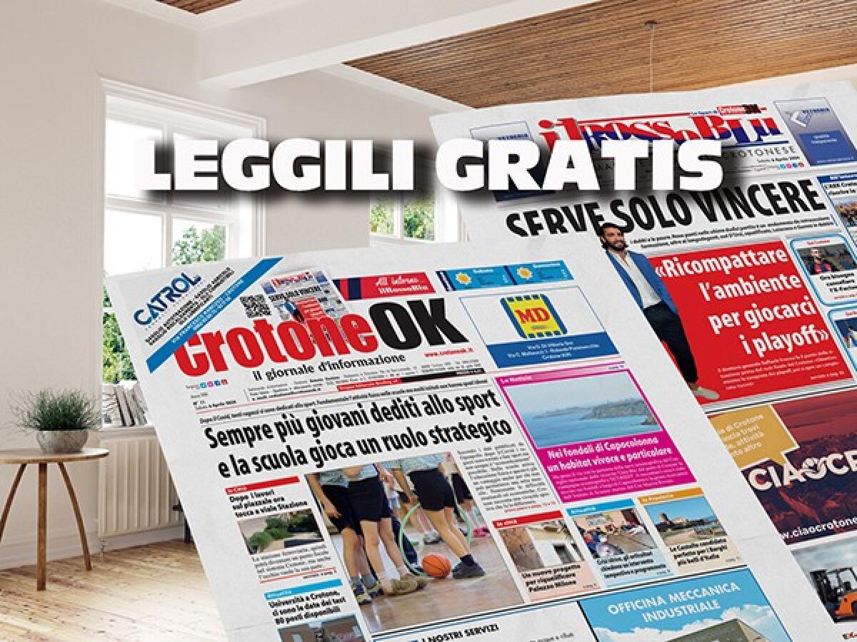 CLICCA QUI E LEGGI SUBITO CROTONEOK - 