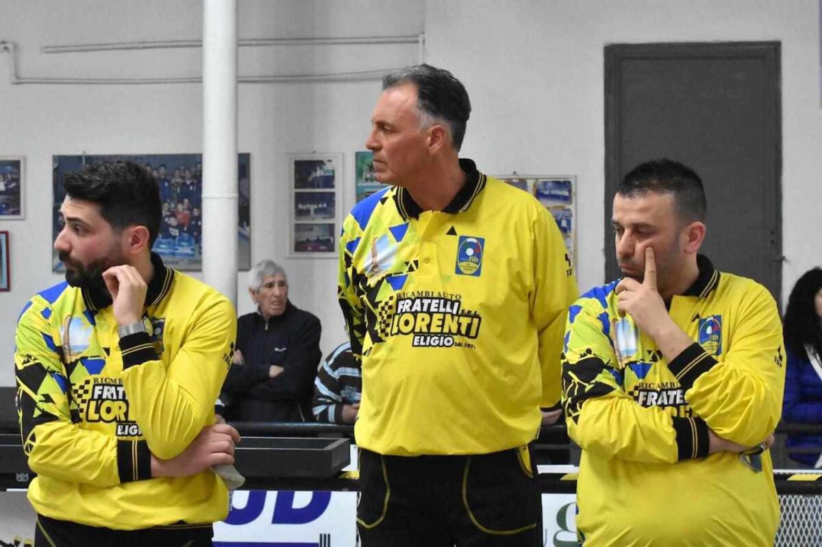Bocce - Terza vittoria e primato per la S.B. Città di Crotone - 
