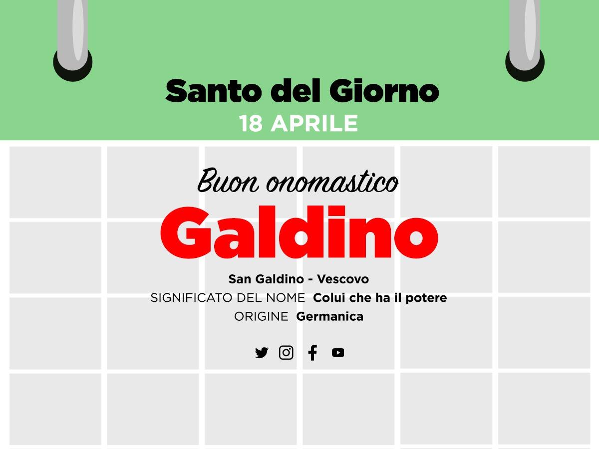 Oggi la Chiesa celebra la memoria di San Galdono - 