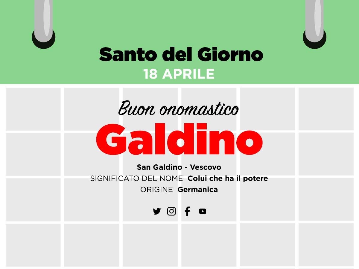 Onomastico: il Santo del giorno è San Galdino - 