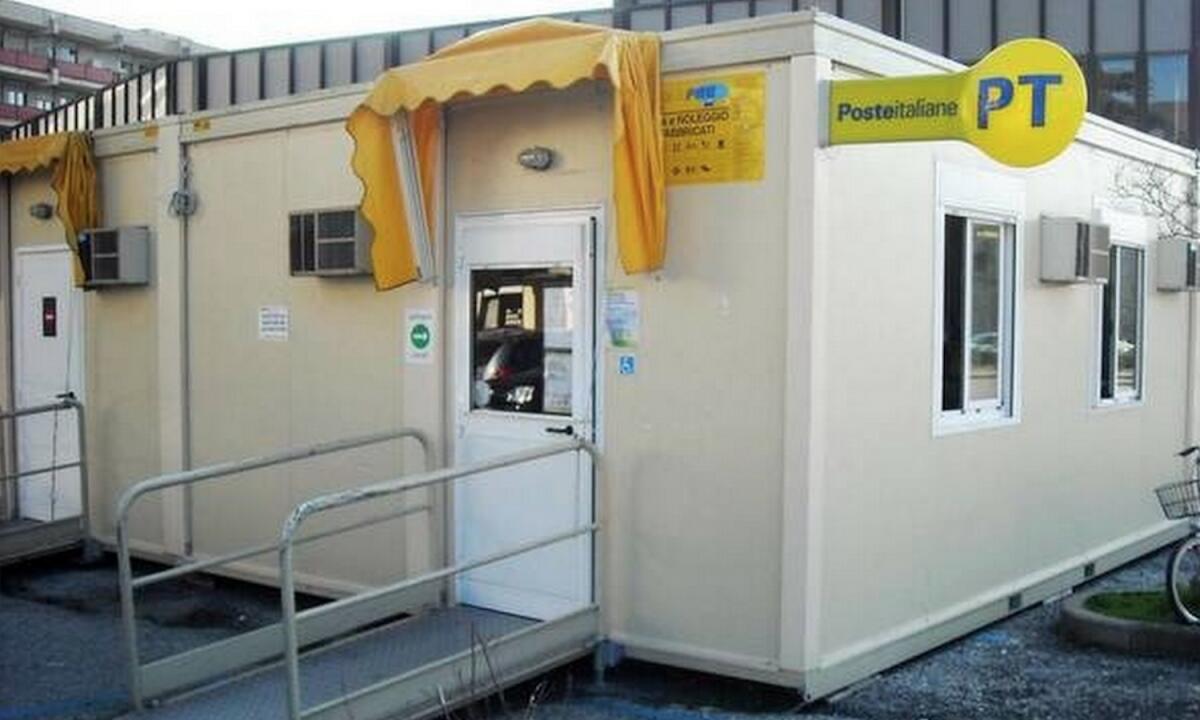 Mandatoriccio, Poste Italiane: in via Nazionale un container per fornire temporaneamente i servizi - 