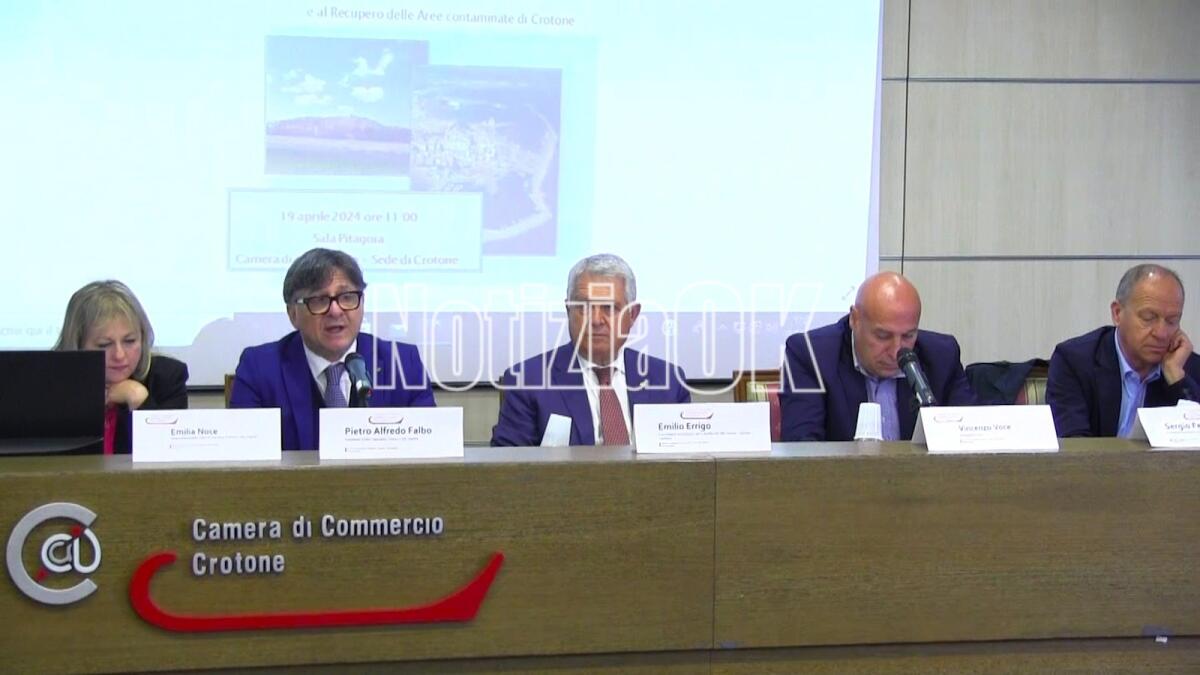 (VIDEO) Per la Camera di Commercio "dalla bonifica parte lo sviluppo economico del territorio" - 