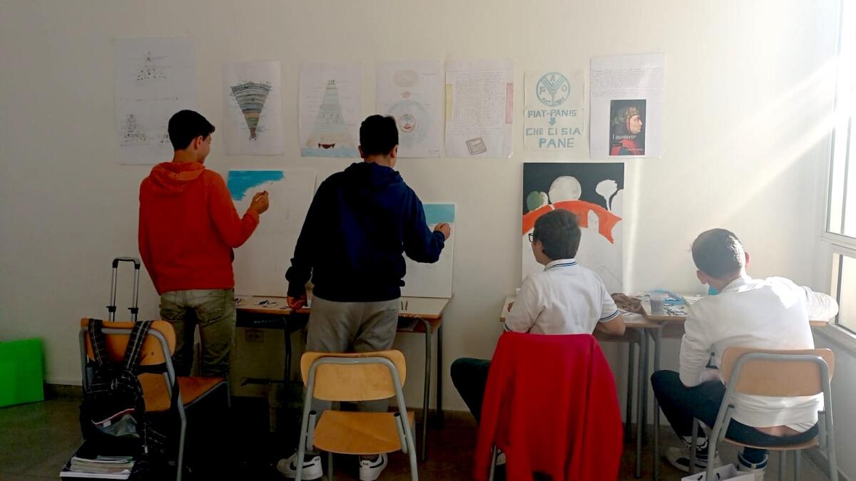 A Savelli, la prima mostra di pittura a cura dei giovani dell'Istituto Comprensivo di Verzino - 