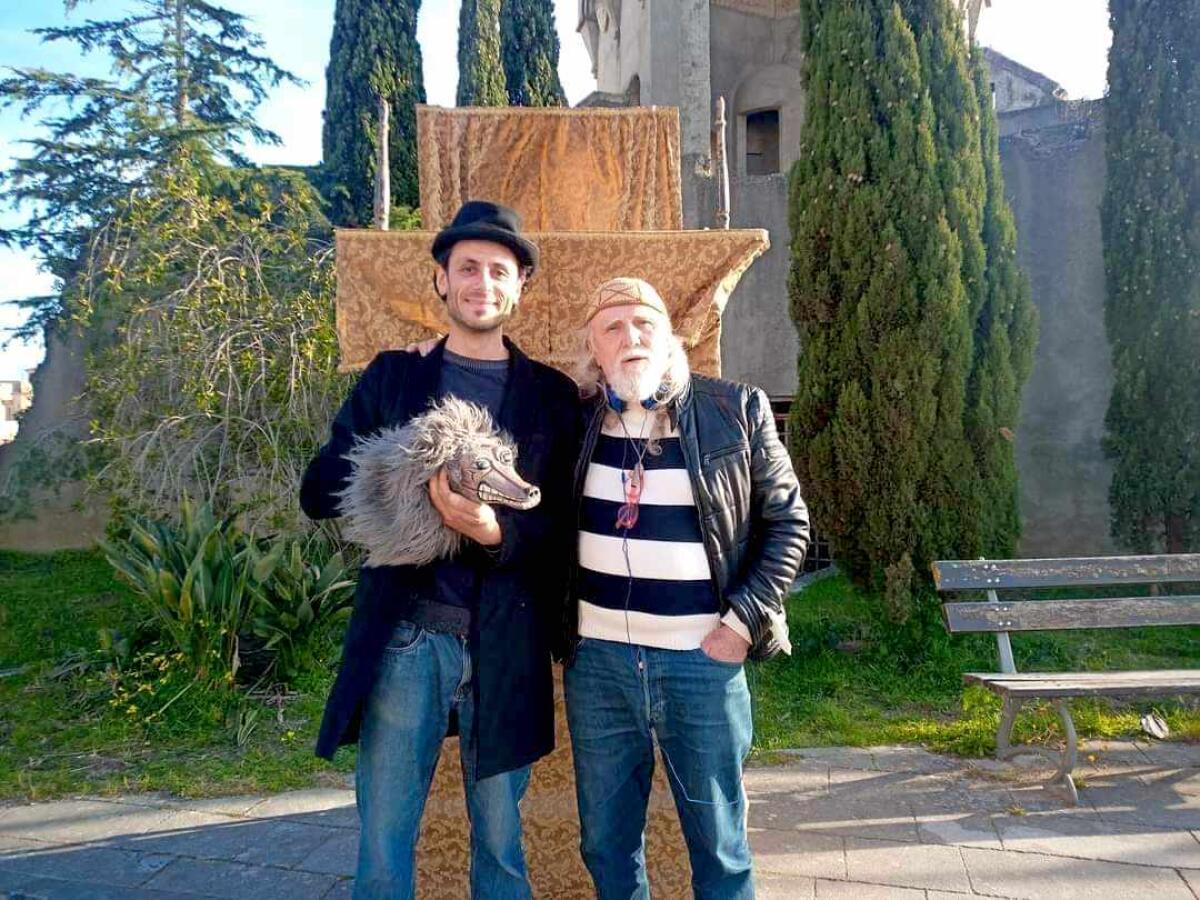 Angelo Gallo arriva al cinema con i suoi burattini. Per lui una primavera di impegni - 