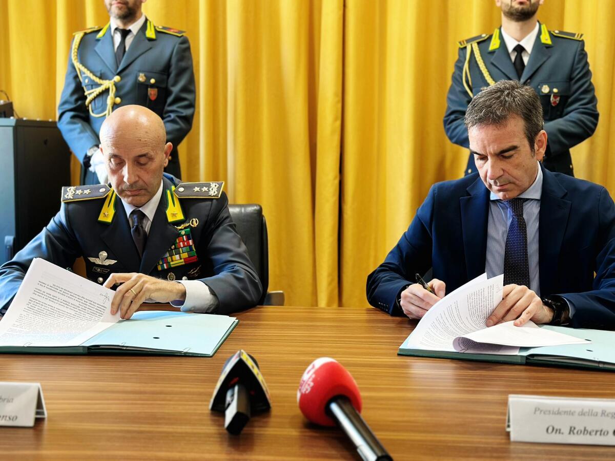 Calabria - Rinnovata l'intesa tra Regione e Guardia di Finanzia per monitorare i fondi Comunitari - 