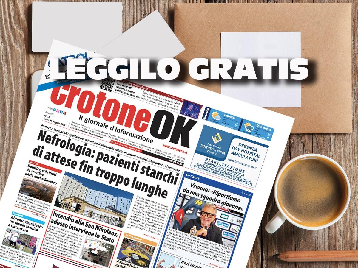 CLICCA QUI E LEGGI SUBITO CROTONEOK - 