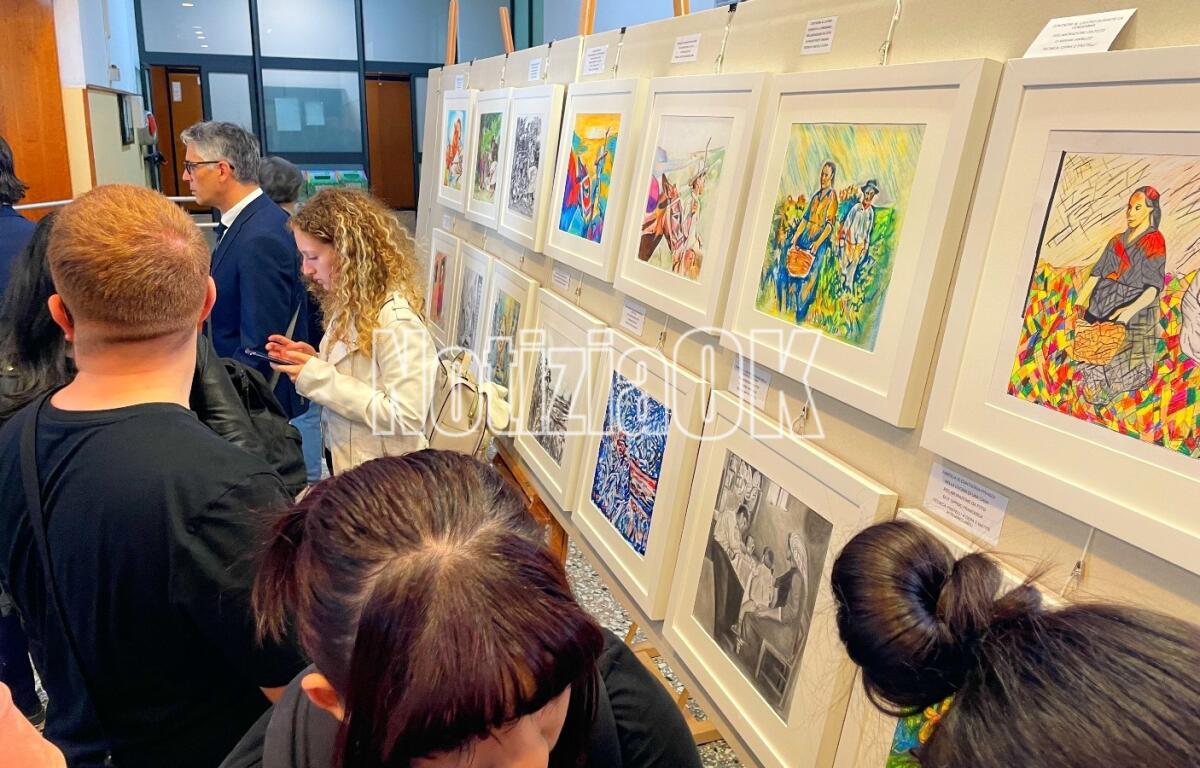 Ernesto Treccani e i colori di Melissa: legame sancito dagli studenti del Liceo Artistico Pertini Santoni - 