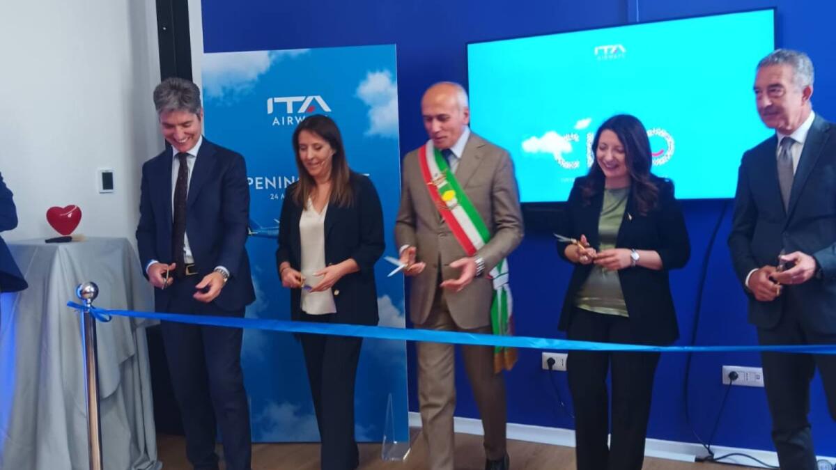 Ita Airways a Cosenza: inaugurato il Customer Information Assistance Office - 